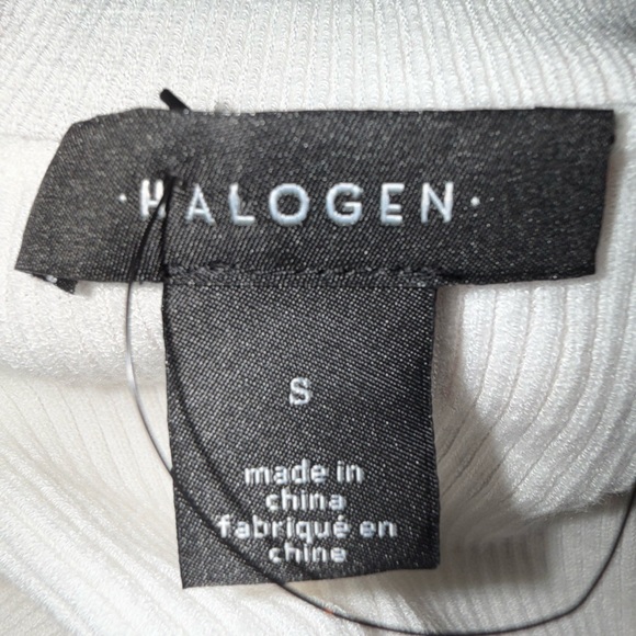 Halogen Balloon Sleeve Crew Neck Shirt - Picture 6 of 8
